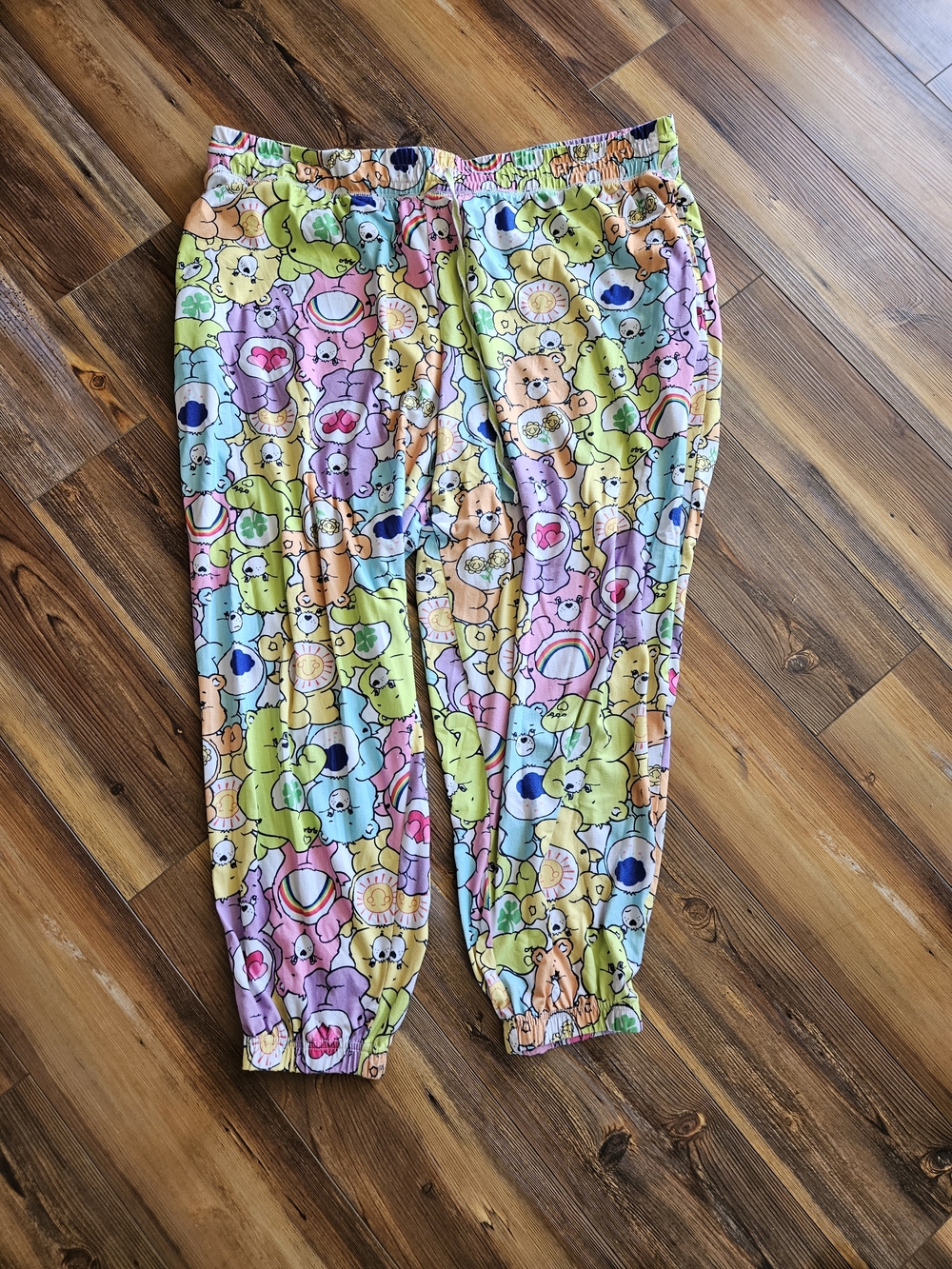 Care Bears Pastel Multicolor Printed Pajama Pants